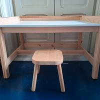 Tavolo per bambini IKEA Flisat con sgabello