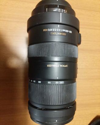 Obbiettivo Sigma DG 120-400mm 1:4.5-5.6 APO HSM St