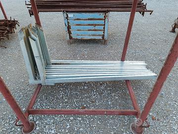 Morsetto zincato con cuneo per fondazione 150 cm