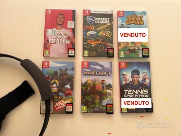 Nintendo Switch: Ring Fit, Minecraft e altri