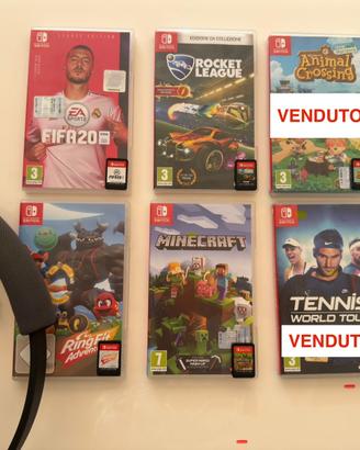 Nintendo Switch: Ring Fit, Minecraft e altri