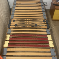 Doghe in legno +due materassi