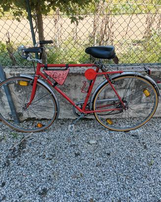 Bicicletta classica con cambio