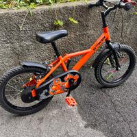 Bicicletta bambino 16’ polici Btwin