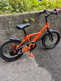 Bicicletta bambino 16’ polici Btwin