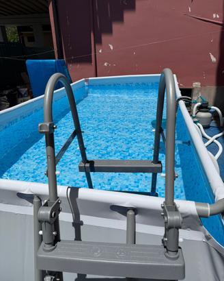 Piscina montabile 400x200x100 cm