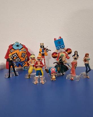 Lotto 10 Action Figure+Fascicoli Onepiece Hachette