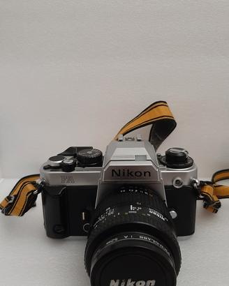 Nikon FA+ Nikkor + Vivitar + Motor Deive MD-12