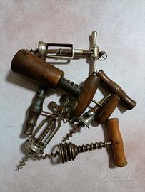 Lotto di sei cavatappi 