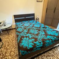 Letto 140 marrone scuro