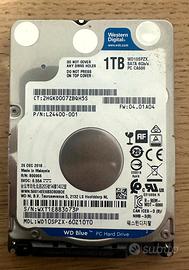 Hard disk Western Digital WD Blue da 1 TB, NUOVO