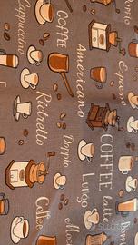 Tovaglia Antimacchia 140x240 cm – Tema Coffee Bar 