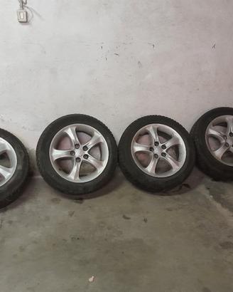 cerchi con antineve originali mitsubishi asx 