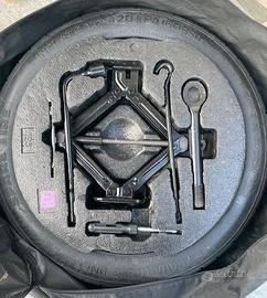 RUOTINO SCORTA 125/80 D15 95M COMPLETO