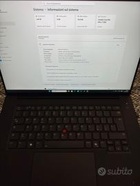 Laptop Lenovo thinkpad P1 Gen 7