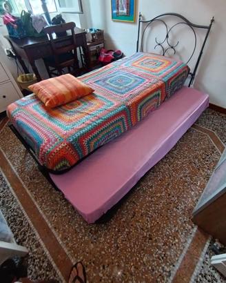 letto singolo più altro letto estraibile