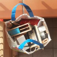 Casetta legno con mobiletti ( Lidl)