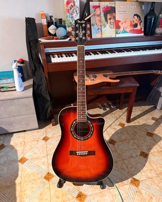 Chitarra acustica elettrificata Fender