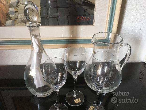 Servizio bicchieri di cristallo - Arredamento e Casalinghi In vendita a  Catania