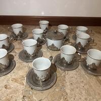 Tazzine di porcellana da collezione