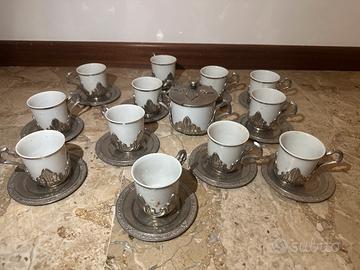 Tazzine di porcellana da collezione