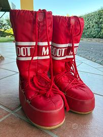 Moon Boot Classic rosso