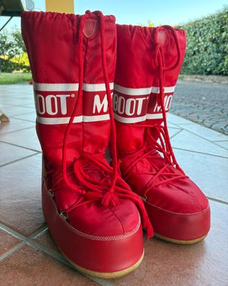 Moon Boot Classic rosso