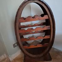 Portabottiglie in legno