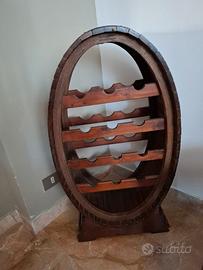Portabottiglie in legno