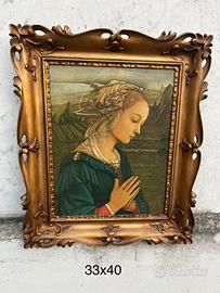 Quadro raffigurante immagine sacra