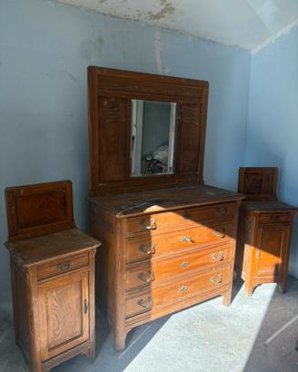 Cassettiera con comodini
