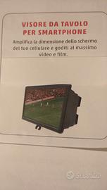 Visore da tavolo per smartphone