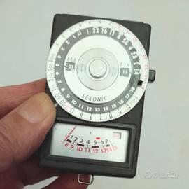 Sekonic Auto-Range L-216 Esposimetro Vintage