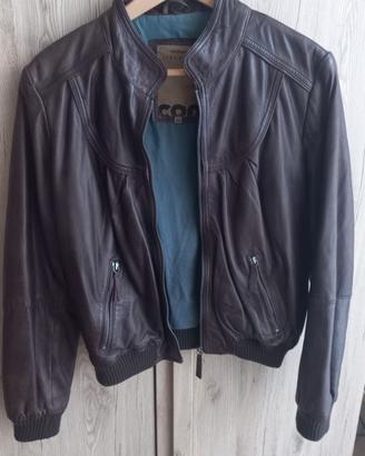 Giubbotto in vera pelle donna 44