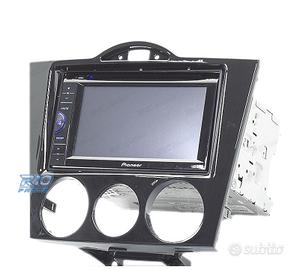 CORNICE NERA LUCIDA RADIO 2-DIN PER MAZDA RX-8 03-