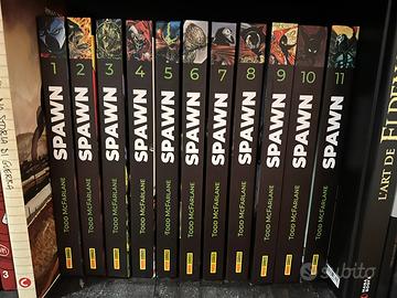 SPAWN  EDIZIONE DELUXE PANINI (11 volumi)
