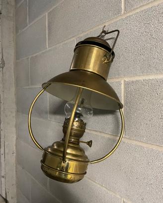 Lanterna Nave ottone