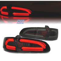 FANALI A LED BAR SEAT IBIZA 6L 02-08 ROSSO AFFUMIC