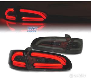 FANALI A LED BAR SEAT IBIZA 6L 02-08 ROSSO AFFUMIC