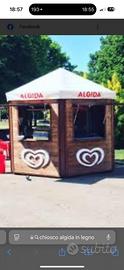 Chiosco in legno