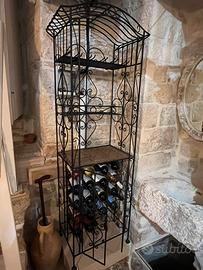 Cantinetta in ferro battuto pesante