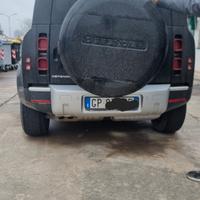 copri ruota defender nero