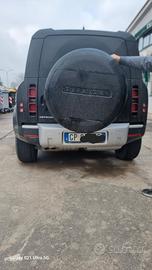 copri ruota defender nero