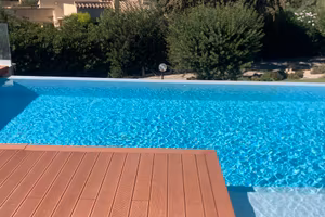 Villasimius, Notteri Timi Ama, villa con piscina