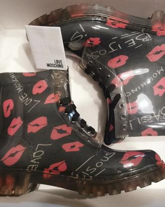 LOVE MOSCHINO - Stivaletti in GOMMA - Taglia 40