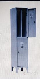 ARMADIO VERTICALE DIPENDENTI SPORCO/PULITO 