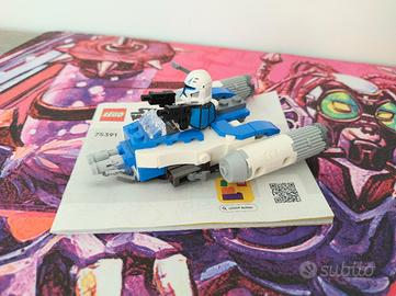 lego 75391 star wars Capitano Ray Microfighters