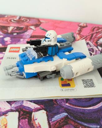 lego 75391 star wars Capitano Ray Microfighters