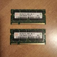 Memoria RAM DDR2 4 Gigabyte sodimm
