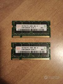 Memoria RAM DDR2 4 Gigabyte sodimm